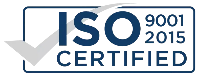 ISO 9001:2015 Certified Company